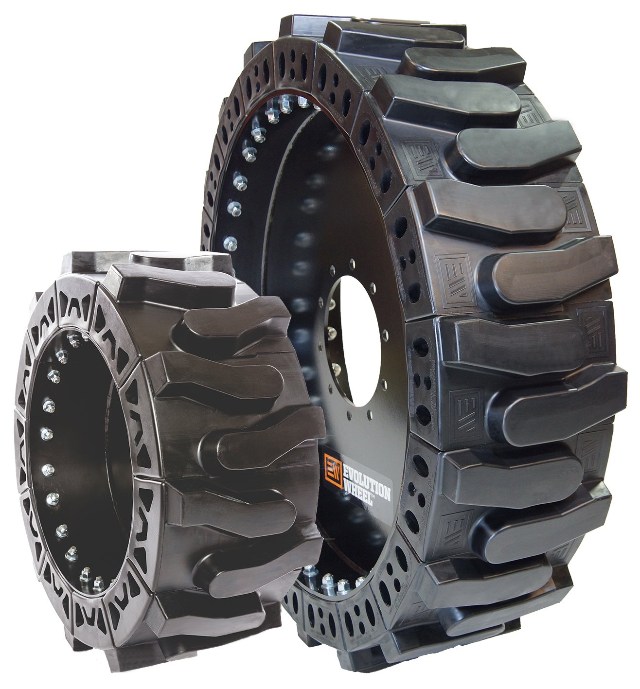 Evolution Wheel - Airless Rough Terrain Forklift Tires